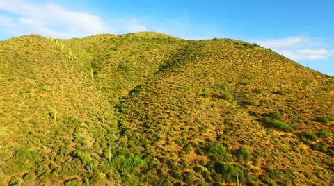 Fly up desert mountain az close up.mp4 Stock Footage 54259645