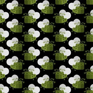 Fly died pattern seamless. horsefly background Stock Illustration