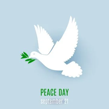 Fly dove Stock Illustration