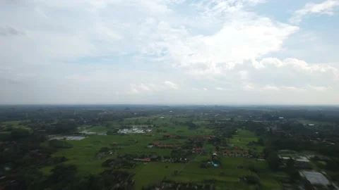 Fly by drone over bali Stock Footage 232690656