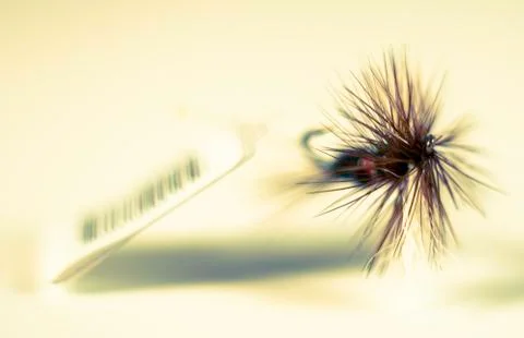 Fly fish hook Stock Photos