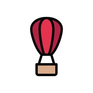 Fly flat color icon Illustrazione stock