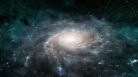 Fly into Galaxy Stock Footage