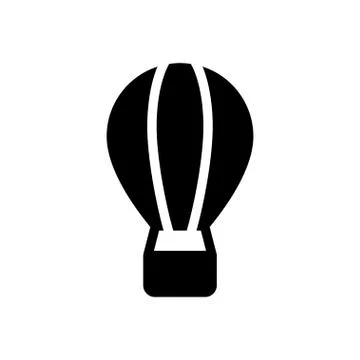 Fly glyph flat icon Stock Illustration