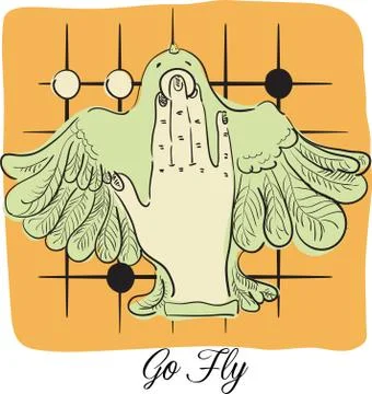 Fly Go Stock Illustration