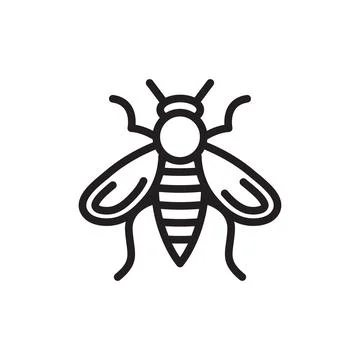 Fly icon design template isolated Stock Photos