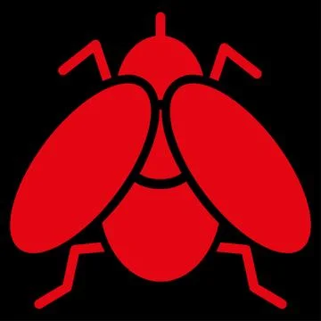 Fly Icon Illustrazione stock
