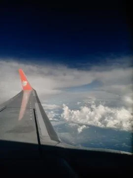 Fly with Lion Air 스톡 사진