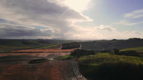 Fly over an abandoned building Stock Footage 144794406