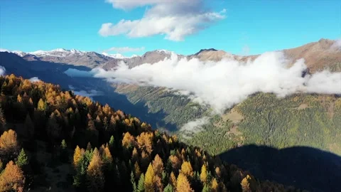 Fly over the Alps Stock Footage 224288869
