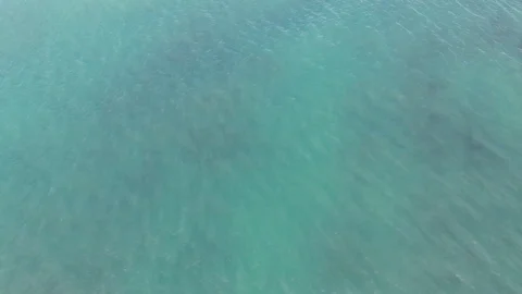 Fly over aqua water Video stock 106425732