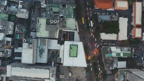 Fly Over Bangkok 2160p Stock Footage 101325604