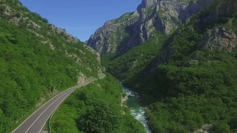 Fly over beautiful landscape 스톡 동영상 73234162