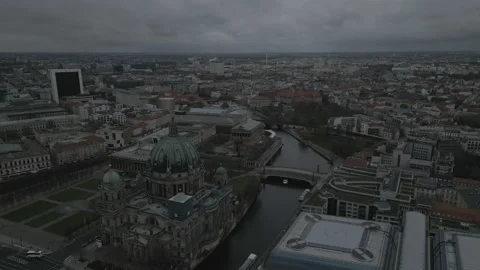 Fly over the city Stock Footage 237364460