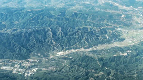 Fly over the highlands Stock Footage 164976479