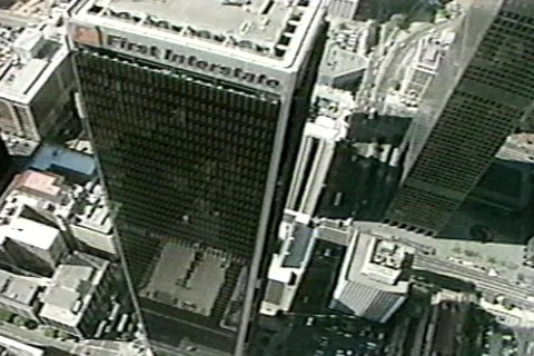 FLY OVER LA 3 Stock Footage 567354