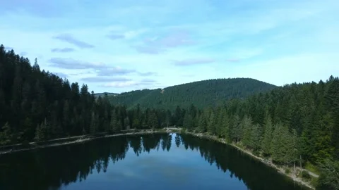 Fly Over Lake (drone) Stock Footage 162906135