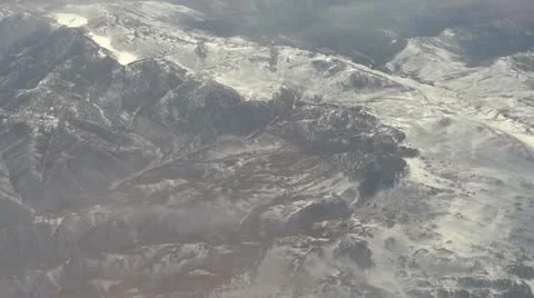 Fly Over Land 5 Stock Footage