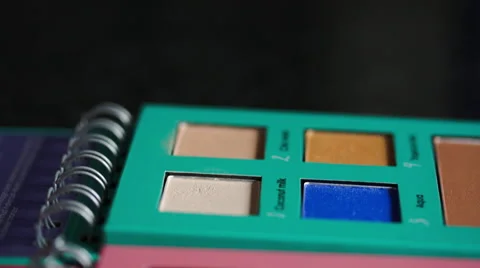 Fly Over Make Up Kit Stock Footage 59560559