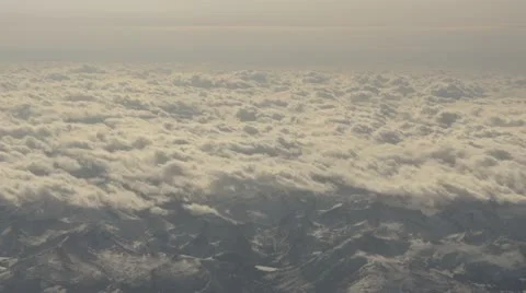 Fly Over Mountain Clouds 1 Video stock 11332348