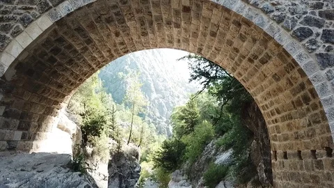 Fly over the mountains 04 Stock Footage 127248168