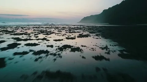 Fly over ocean Video stock 83635760