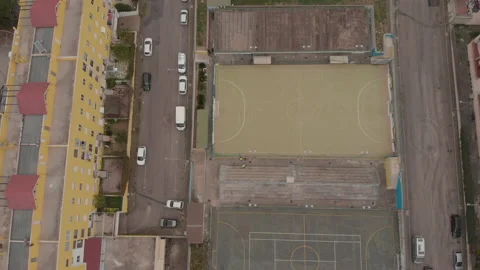 Fly over a popular district 動画素材 176752927