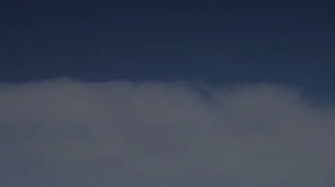 Fly over skies 3 Video stock 8570756