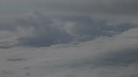 Fly over skies 8 Stock Footage 8571007