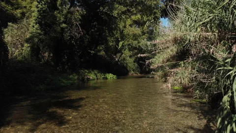 Fly over a stream 2 4K  스톡 동영상 230632466