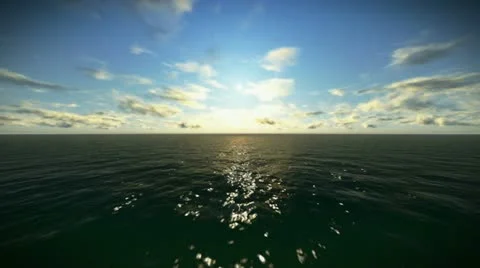 Fly Over Water Vídeos de archivo 11965692