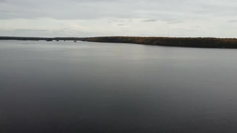 Fly Over Water Pick Up Video stock 234090764