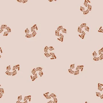 Fly paper document glyph vector seamless pattern Stock Illustration