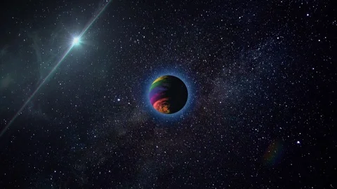 Fly the planet LGBT Stock Footage 105019548
