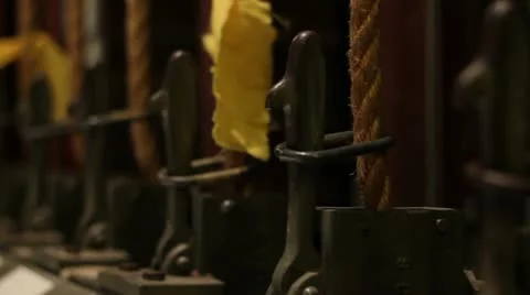 Fly Rail Backstage 2 Video stock 10919415