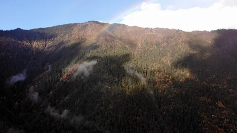 Fly to the rainbow Video stock 122161662