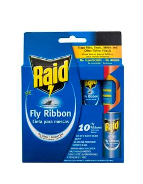 Fly ribbons Stock Photos