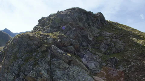 Fly by the rocks Stock Footage 141101820
