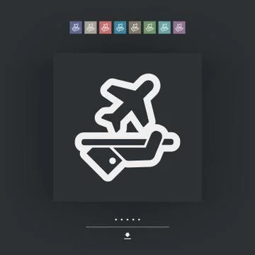 Fly services Stock Illustration