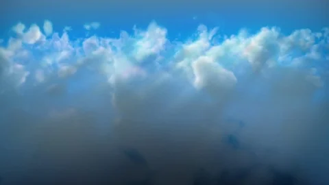 Fly sky lighting volume 스톡 동영상 95389054