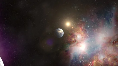 Fly To Space Motion Graphics Pack Stock Footage 237315695