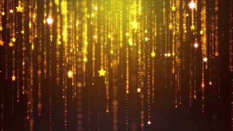 Fly into stars falling background Stockbeeldmateriaal 92928835