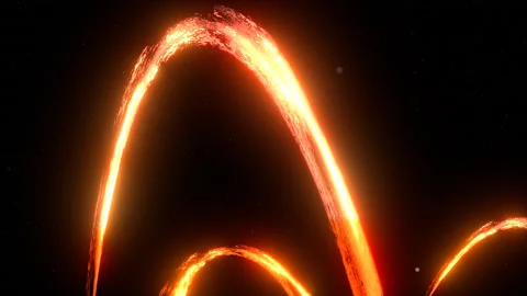 Fly from Sun to Eclipsing Earth Stock Footage 250206469