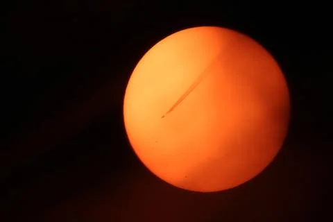 Fly into the sun Stock Photos