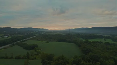 Fly to Sunrise Stock Footage 249230851