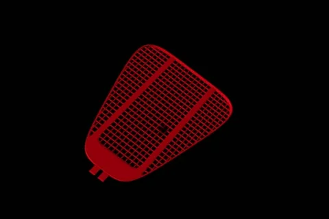 Fly Swatter Transition Stock Footage