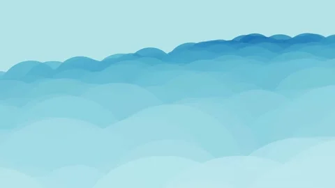 Fly Through Abstract Clouds Video stock 205163856