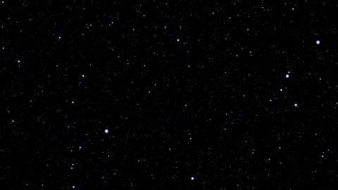 Fly through a blue Starfield 動画素材 83775972