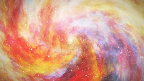 Fly through Bright Nebula Loop 스톡 동영상 205523116