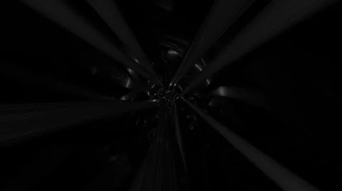 Fly through cables, 3d render Stock Footage 10765907